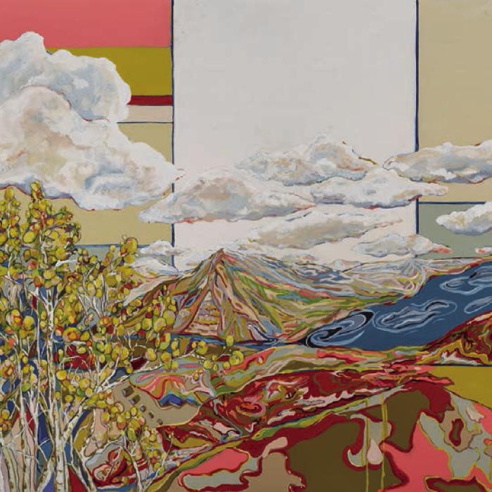 A painting by Jane Robin Barrow.