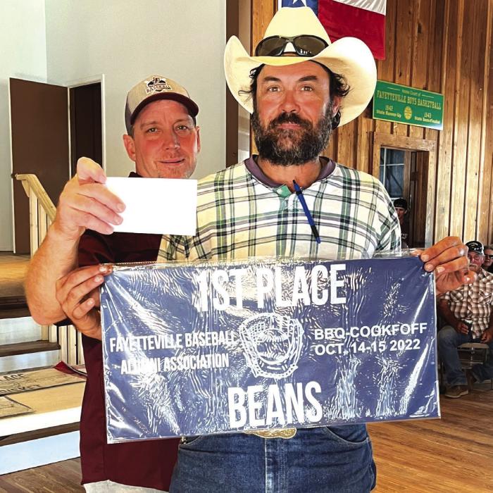 First Place Beans - Team Bertling