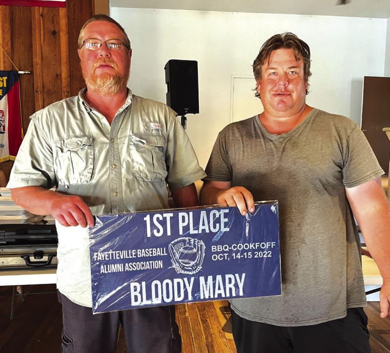 First Place Bloody Mary - Team Bentke