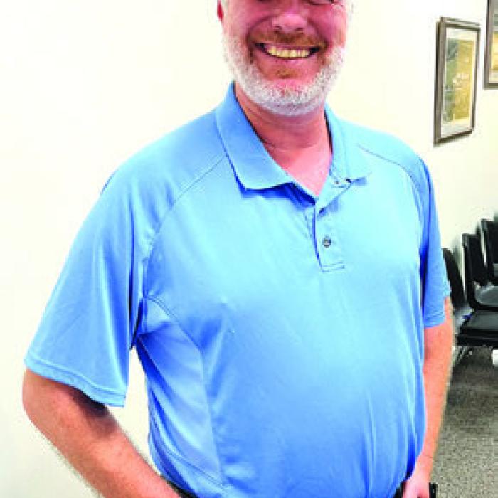 The school’s new Maintenance Supervisor Karl Keilbach was also introduced to the board Monday.