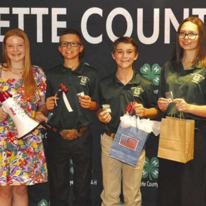 2026-2027 Council Officers: Brealey Nieto, Kaisley Janecka, Tate Fritsch, Crockett Guenther, Tatum Fritsch, and Rheagan Karisch.