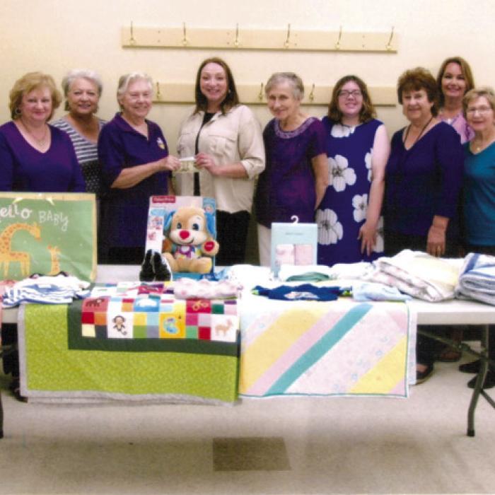 Catholic Daughters Donate to Family Crisis