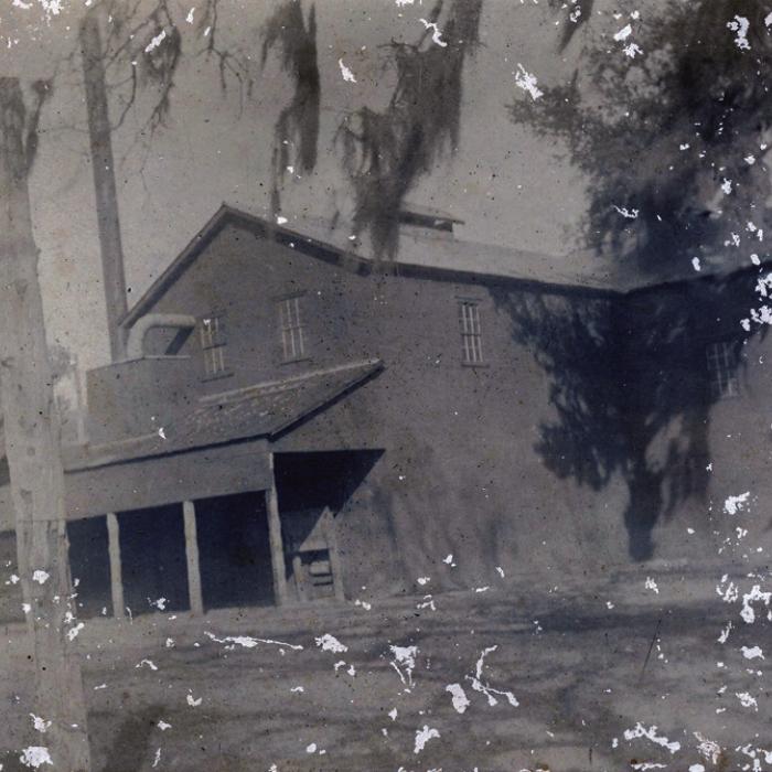 This unidentified cotton gin was located in Fayette County, possibly in the Hostyn area. Please contact the Fayette Heritage Museum &amp; Archives at (979) 968-3765 and ask for Rox Ann or email archives@cityoflg.com if you recognize it.