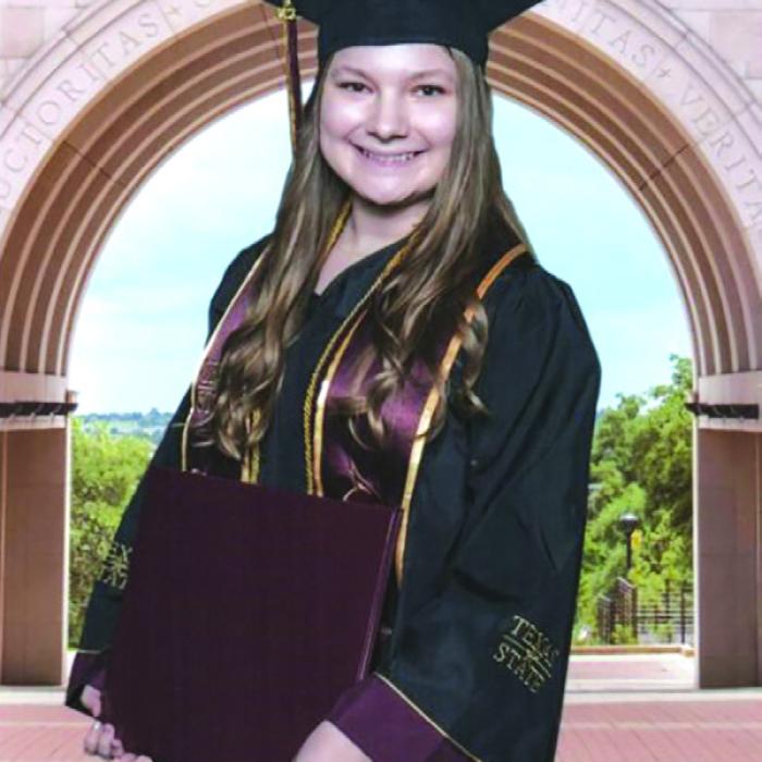 Fayetteville’s Polasek Graduates from Texas State