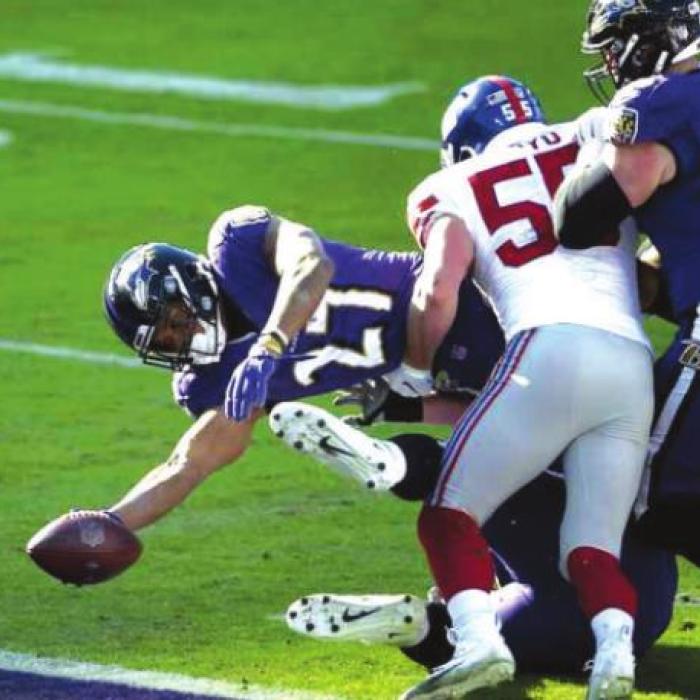 Dobbins Has Ravens on Verge of Playoffs