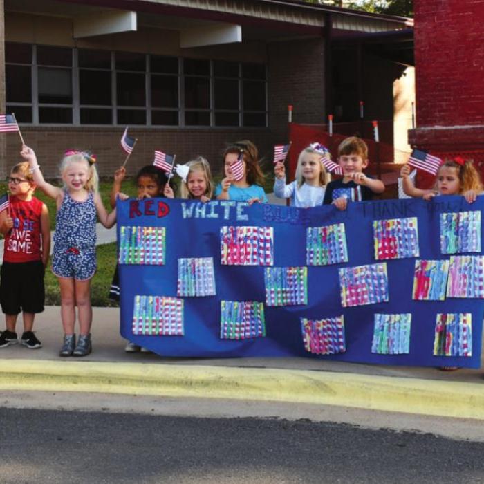 Fayetteville ISD Hosts Parade in Honor of Local Veterans