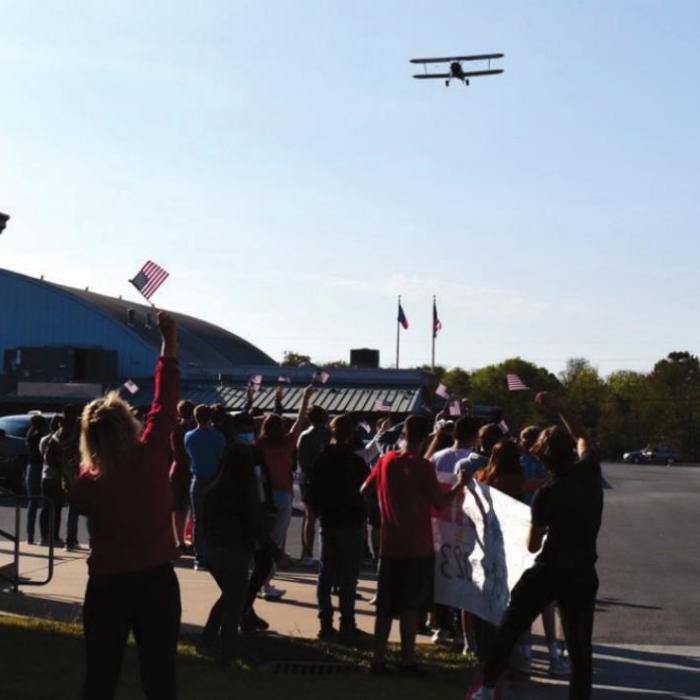 Fayetteville ISD Hosts Parade in Honor of Local Veterans