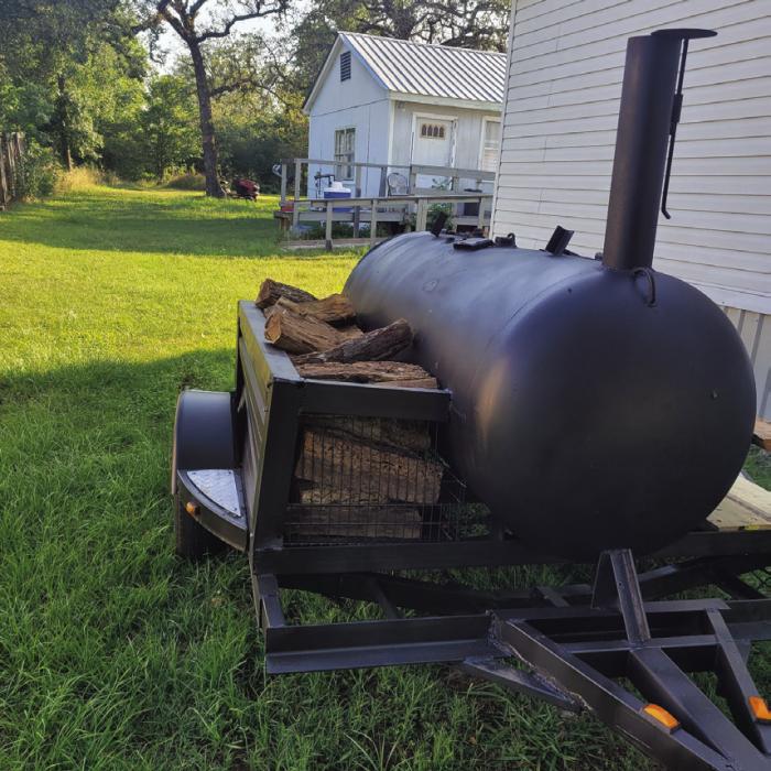 Someone stole this barbecue pit trailer from St. James Missionary Baptist Church in Plum about a month ago. Cuney Crenshaw, a member of the congregation, said the church often uses the pit during social gatherings and celebrations. If anyone knows its whereabouts, please contact the Fayette County Sheriff’s Office at (979) 968-5856.
