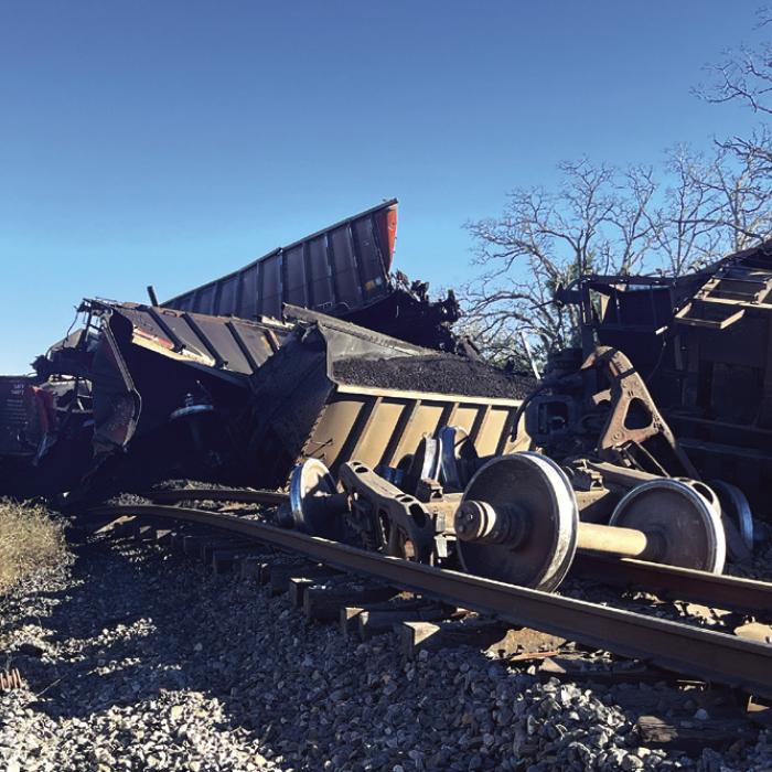 30 Cars From a Coal Train Derail North of Winchester Thursday