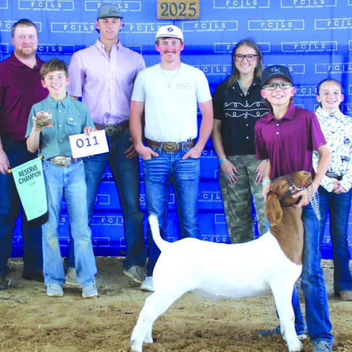 2025 Fayette Co. Junior Livestock Show Reserve Champions
