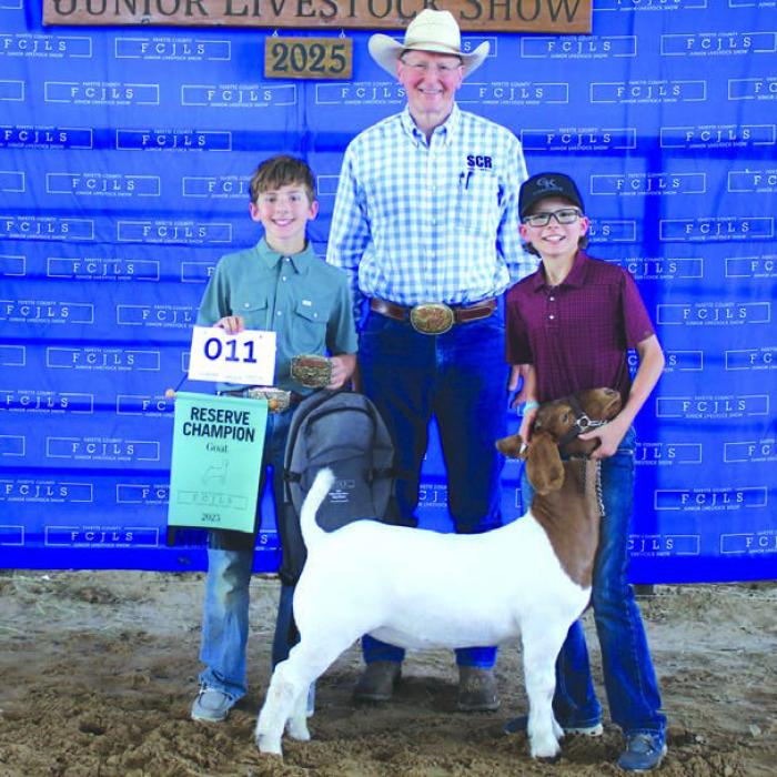 2025 Fayette Co. Junior Livestock Show Reserve Champions