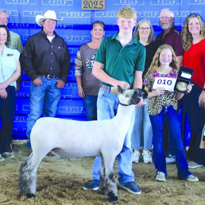 2025 Fayette Co. Junior Livestock Show Reserve Champions
