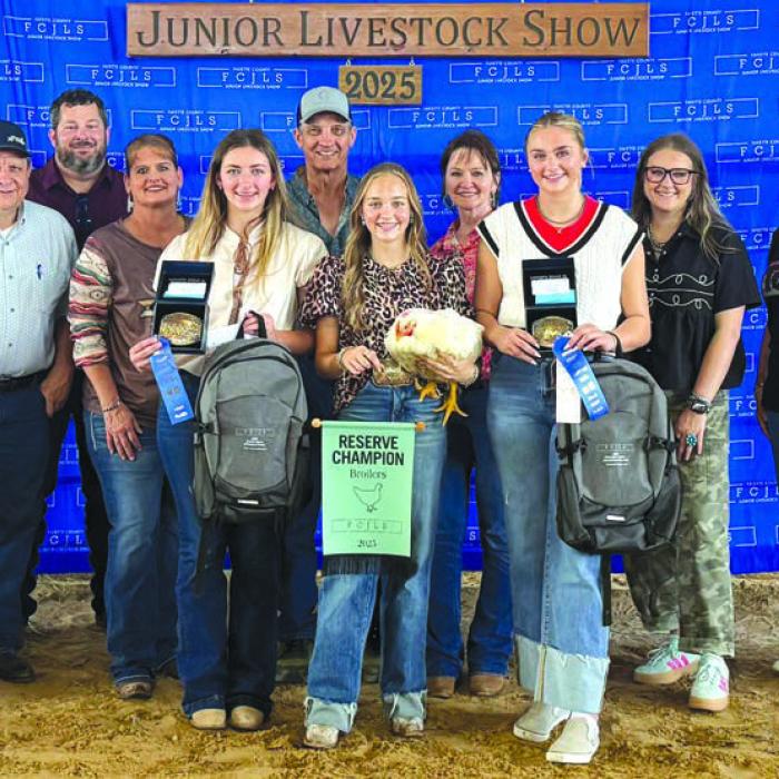 2025 Fayette Co. Junior Livestock Show Reserve Champions