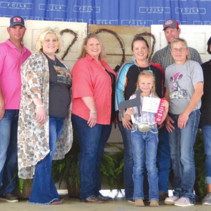 Fayette Co. Junior Livestock Show Junior Showmanship Winners