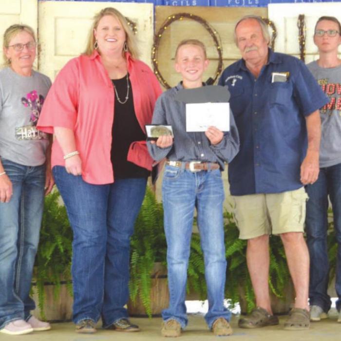 Fayette Co. Junior Livestock Show Junior Showmanship Winners