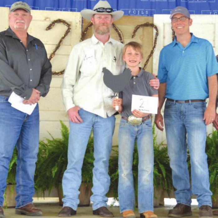 Fayette Co. Junior Livestock Show Junior Showmanship Winners