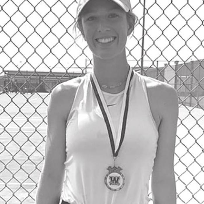 Leopard Tennis Players Medal in Waller