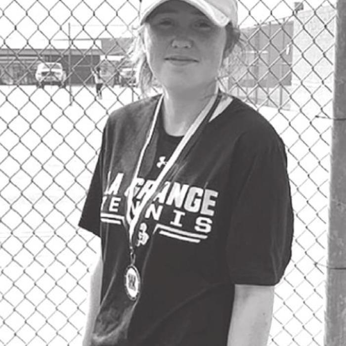 Leopard Tennis Players Medal in Waller