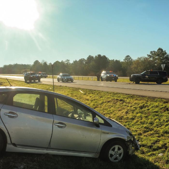 Wrong-Way Driver Hits State Trooper on Hwy. 71