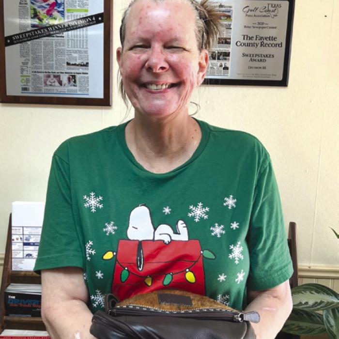Carrie Behringer won a $10 gift certificate to Le Petite Gourmet Shoppe.