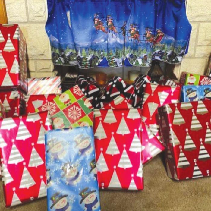 Gifts collected by CDA No. 1962 members donated to the Christmas at Sea project.