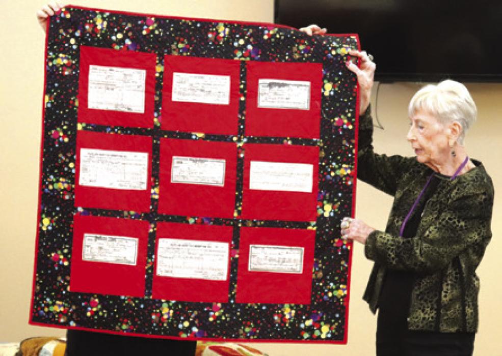 Quilt Guild Gets Personal With Show and Tell Event at Recent Meeting