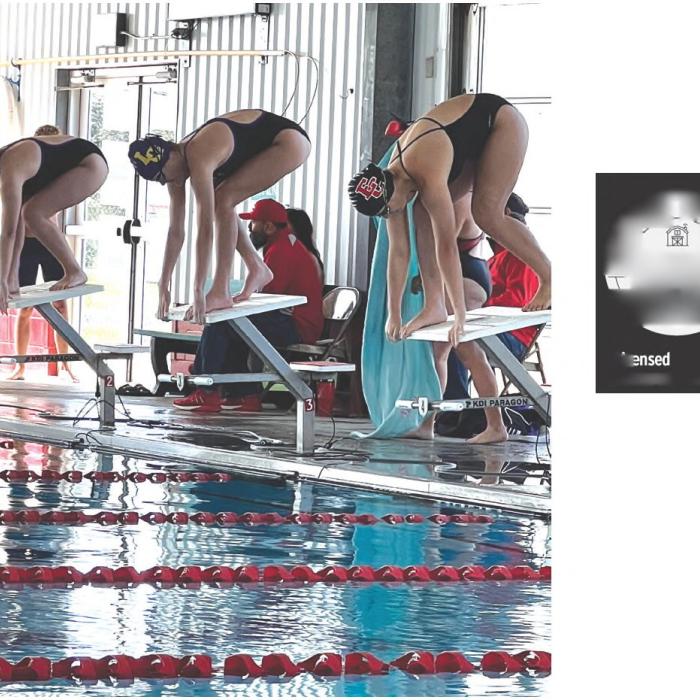 Fabre Smashes LG Swimming Record