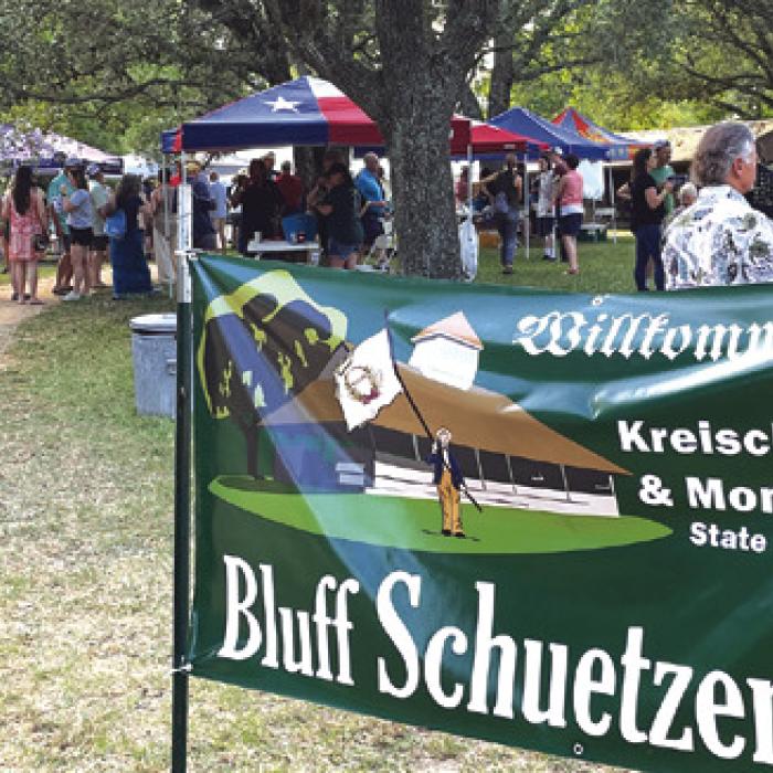 Images from last year’s Texas History on Tap at the Bluff SchuetzenFest.