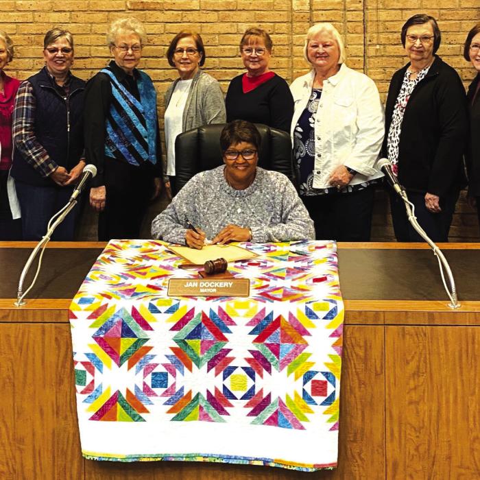 February Proclaimed Quilt Guild Month in LG