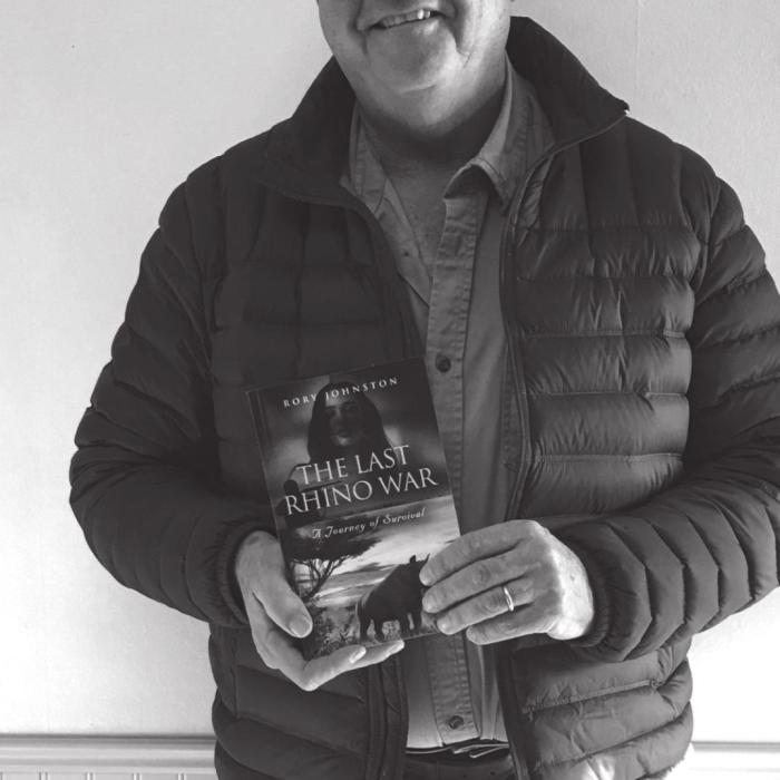 Local Hopes His Latest Book Will Bring Attention to Plight of Rhinos
