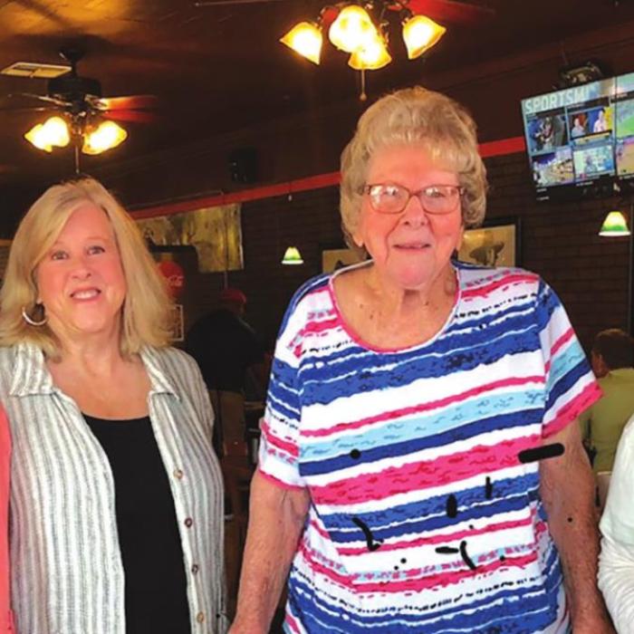 Ladies Who Lunch from left: Karen Bookout, Cindy Stephens, Lillie Mae Brightwell and Karen Knickerbocker.