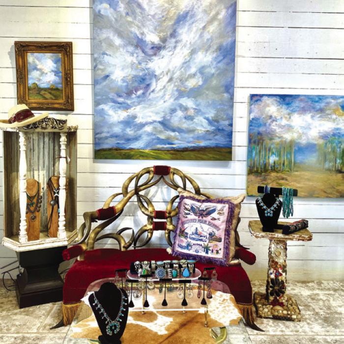 Some examples of the items Pure Art Gallery on the Square in Fayetteville.