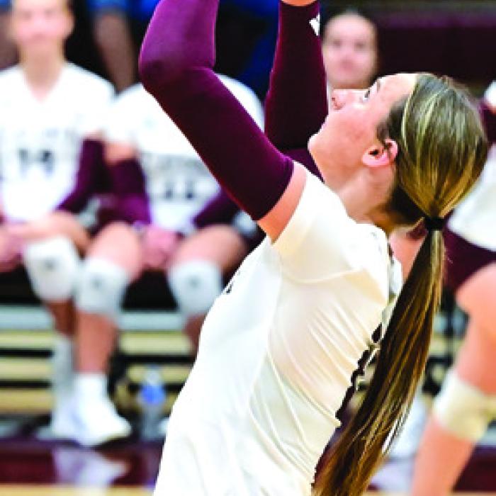 Summer Sodek hits 1,500 career assists. Photo by Stephanie Steinhauser
