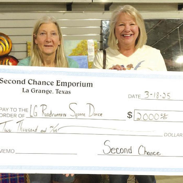 Second Chance Donates to Local Organizations