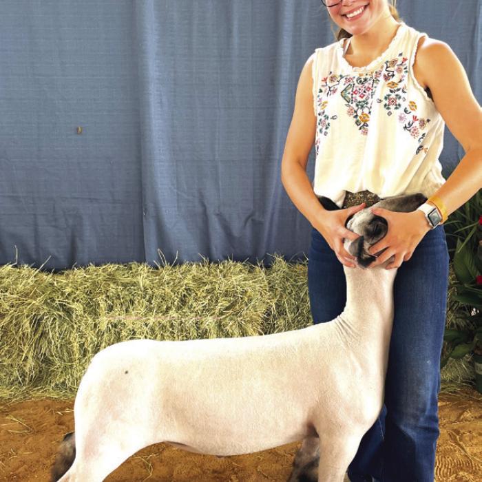 LAMB SHOW RESERVE SENIOR SHOWMANSHIP Hunter Stockwell