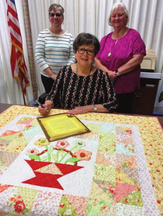 February Proclaimed As Quilt Guild Month