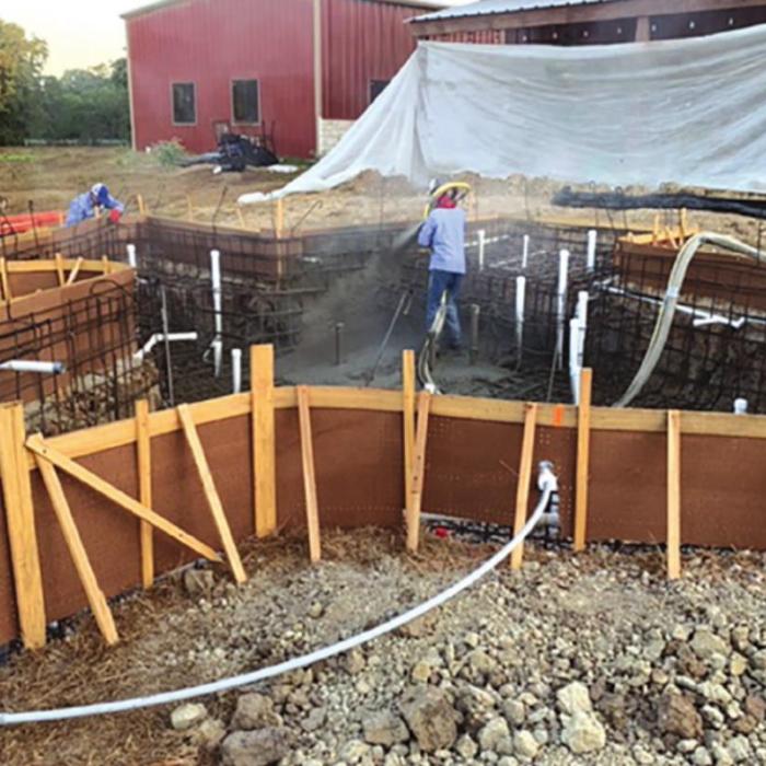 A Pool’s Progression in the Fayette County Countryside