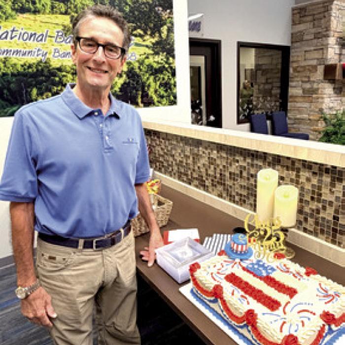 National Bank & Trust Honors Corker for 25 Years of Service