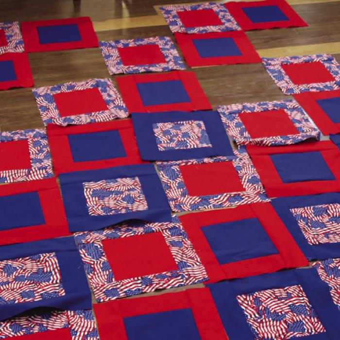 CVQG Holds Quilts of Valor Workshop