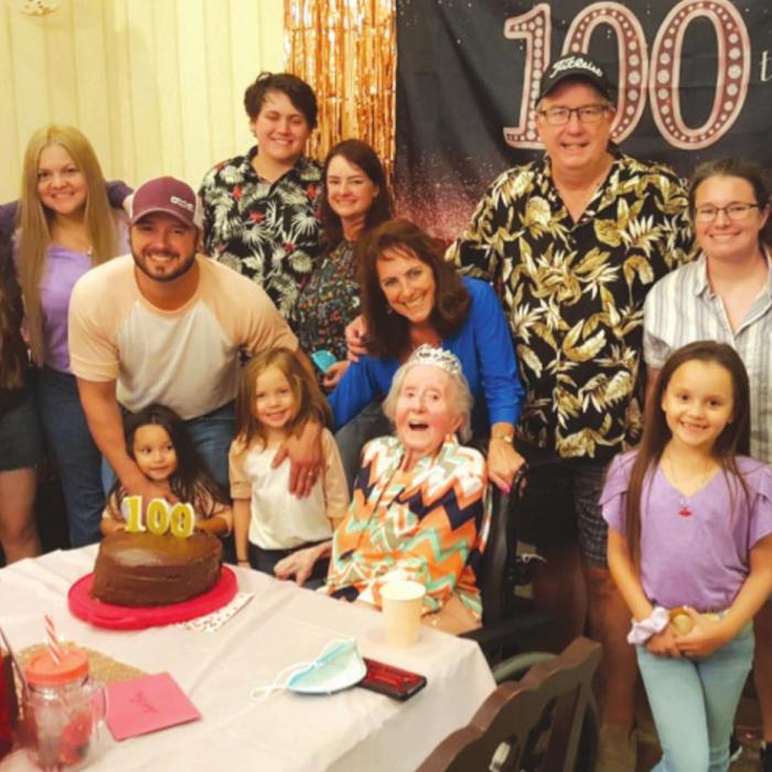 Wich Celebrates 100th Birthday with Family