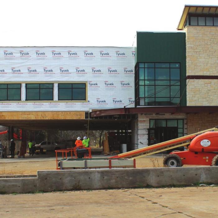 It’s a Two-Way Riverfront Construction Zone in La Grange
