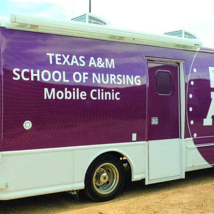 A&M Mobile Clinic Makes First of its New Weekly Visits to Fayette County