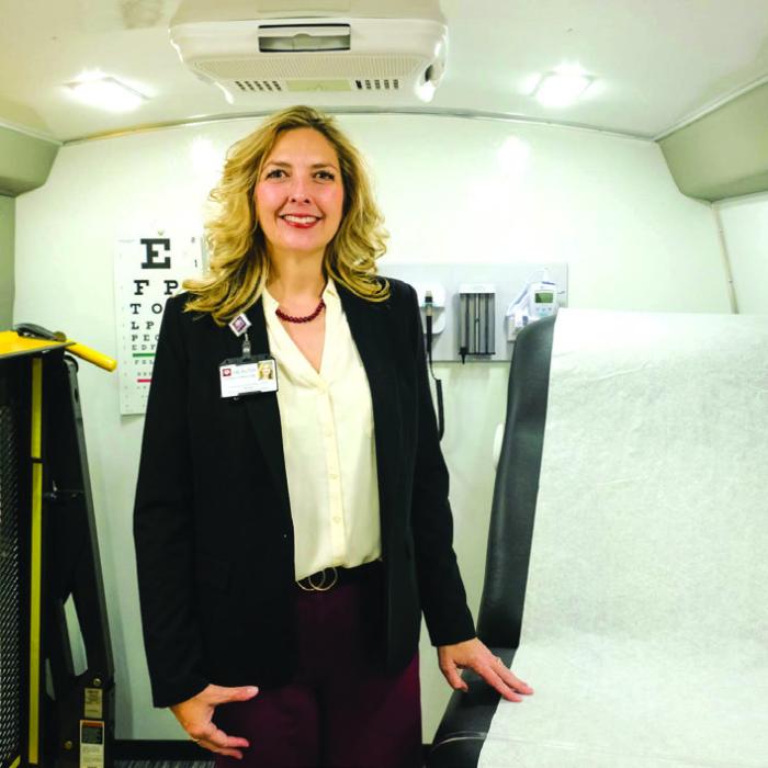 A&M Mobile Clinic Makes First of its New Weekly Visits to Fayette County