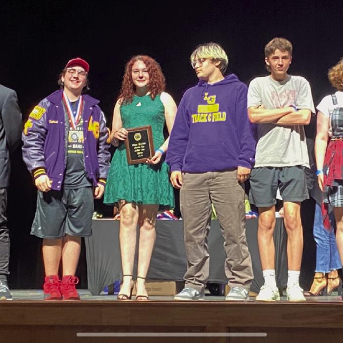 La Grange’s crew won All-Star Crew at the district competition.