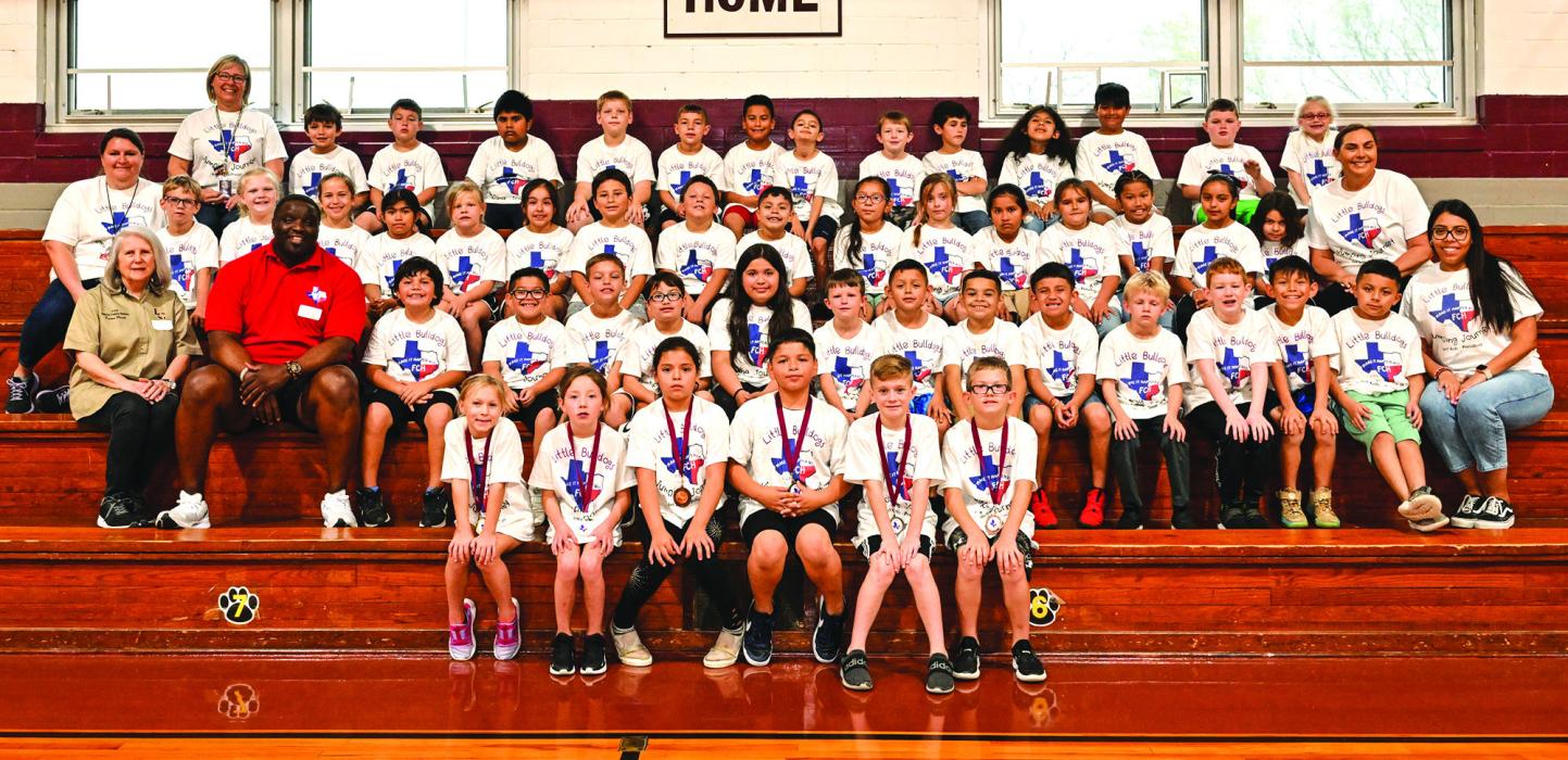 Flatonia Elementary Second grade class participated in The 2023 Fayette County Helpers Jumping Journey Jump rope contest on Tuesday. Photo by Stephanie Steinhauser