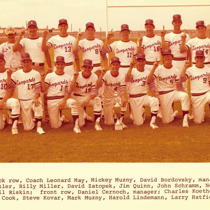 1973 State Baseball Champion Leps to Be Honored Thursday