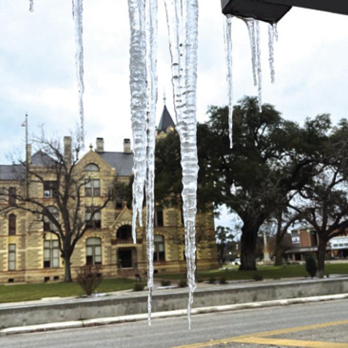 County Held in Winter’s Icy Grasp