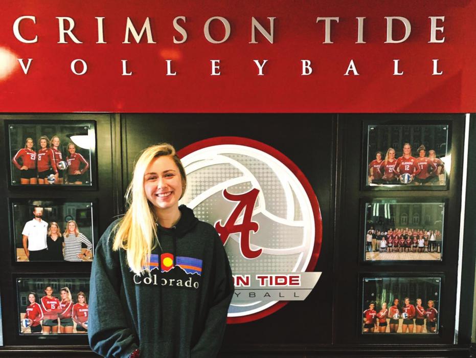 Riley Fisbeck has transferred to the University of Alabama.