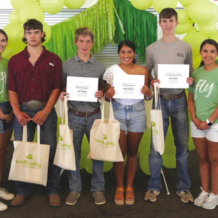 Turtle Wing Awards Five Scholarships