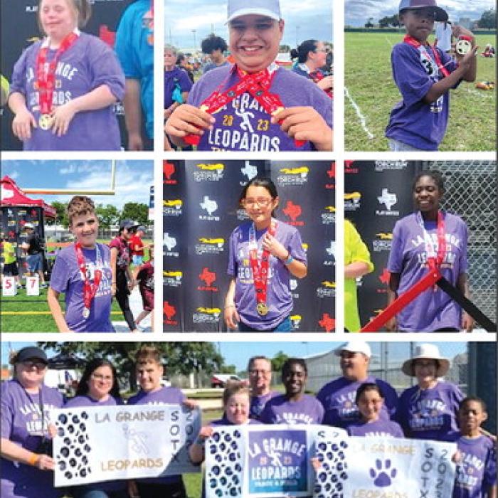 La Grange Students Shine at Special Olympics